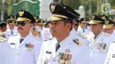 Ini menjadi yang pertama dalam sejarah ketika kepala daerah dilantik secara serentak bersamaan. (Liputan6.com/Herman Zakharia)