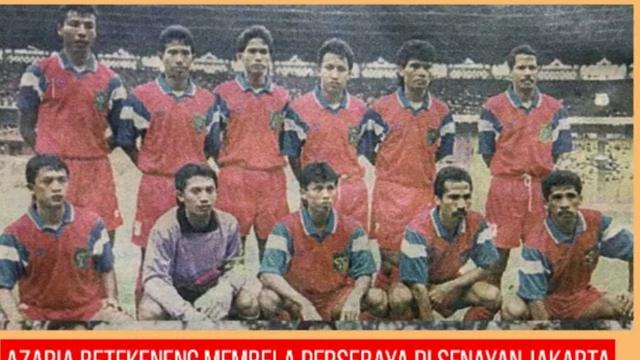 Azaria Betekeneng Bersama Skuad Persebaya