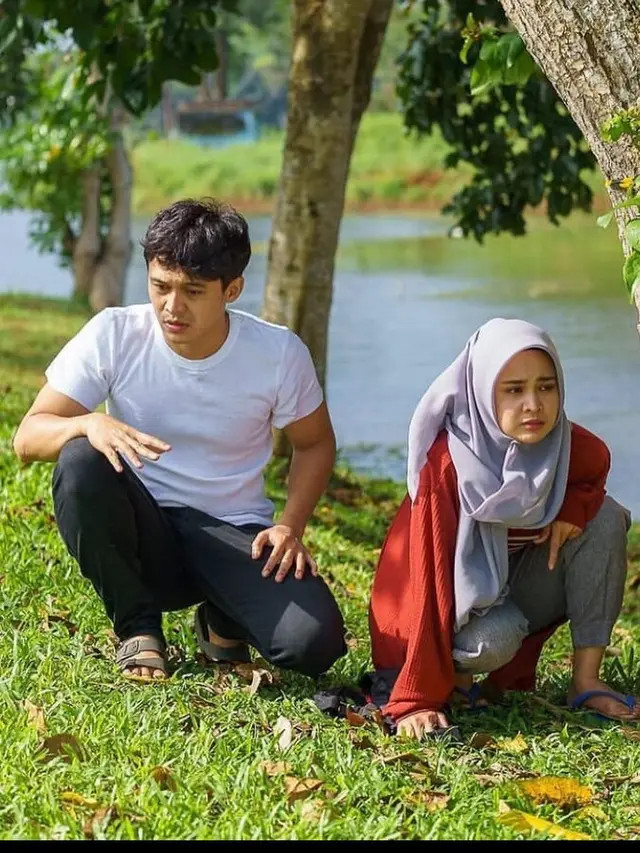 7 Pesona Michelle Ziudith Pakai Hijab saat Main Miniseri Magic Tasbih