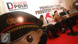 Suasana diskusi 'Menguak Tabir Prostisusi Anak' di Jakarta, Kamis (15/9). Diskusi membahas praktik prostistusi online sesama jenis yang melibatkan anak di bawah umur (Liputan6.com/Immanuel Antonius)