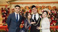 Potret Pernikahan Frans Faisal dan Indah, Pajang Foto Bibi-Vanessa Angel (Sumber: Instagram/fuji_an)