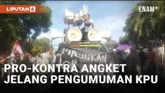 Kubu Pro dan Kontra Hak Angket Berdemo Jelang Pengumuman Hasil Pemilu 2024 oleh KPU