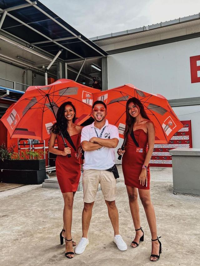 Potret 7 Artis Nonton Langsung MotoGP Mandalika 2022, Anak Eko Patrio Curi Perhatian