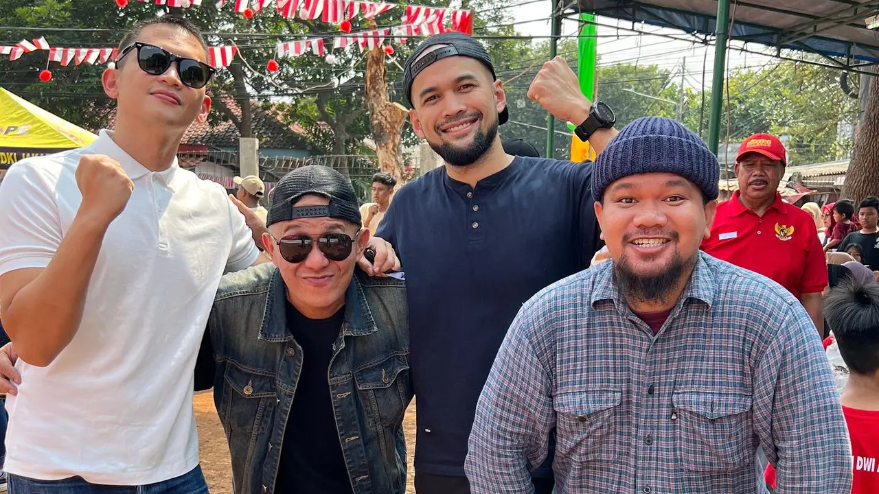 Teuku Wisnu Memeriahkan Perayaan HUT RI ke-78 dengan Lomba 17-an bersama Anak-Anak