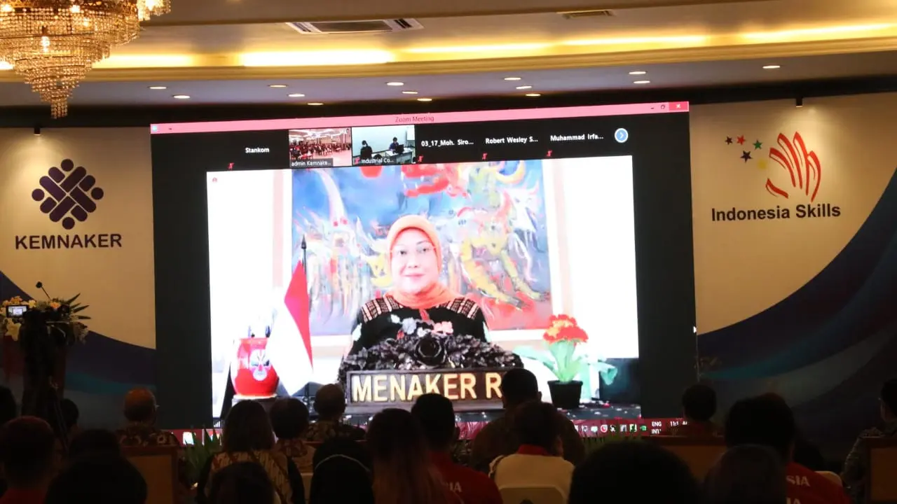 Menaker Ida Fauziah.
