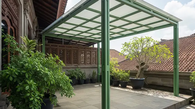 Pilihan Kanopi Rumah yang Tidak Bikin Teras Tambah Panas