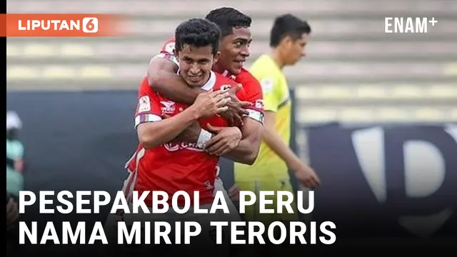 NAMA MIRIP TERORIS, PESEPAKBOLA PERU OSAMA VINLADEN JADI SOROTAN DUNIA