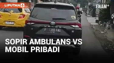 Lagi, Mobil Pribadi Sengaja Halangi Ambulans di Jalan