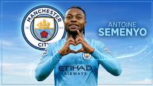 Ilustrasi Antoine Semenyo di Manchester City. (Bola.com/AFP/Gemini)