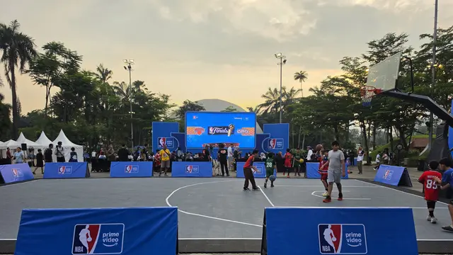 Suasana nobar NBA Finals 2026 di Jakarta