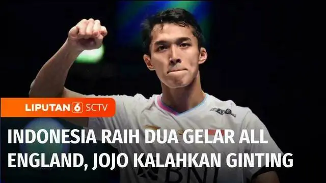 Dari ajang bulutangkis All England pasangan Fajar Alfian-Rian Ardianto berhasil mempertahankan gelar ganda putra setelah mengalahkan pasangan Malaysia. Sementara, Jonathan Christie meraih gelar tunggal putra All England setelah mengalahkan Anthony Si...