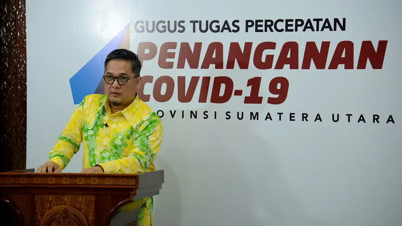 Jubir Gugus Tugas Penanganan COVID-19 Provinsi Sumut, dr Aris Yudhariansyah