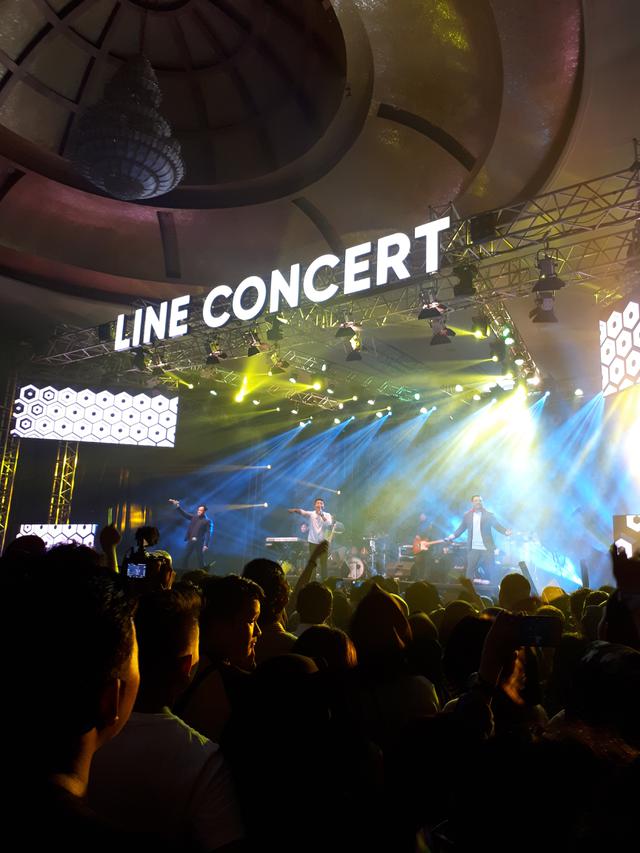 Kahitna di LINE Concert (Liputan6.com/ Zulfa Ayu)