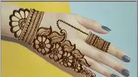 Cara Membuat Gambar Henna (Sumber: Youtube/Mehndi Planet)