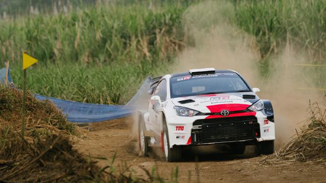 Toyota GR Yaris AP4 sukses juarai Kejurnas Sprint Rally putaran pertama dan kedua di Malang, Jawa Timur (Andra Nidiawan)