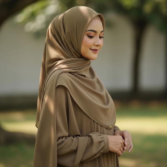4. Hijab Syar'i Long Scarf