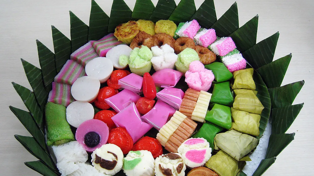 Ilustrasi kue basah