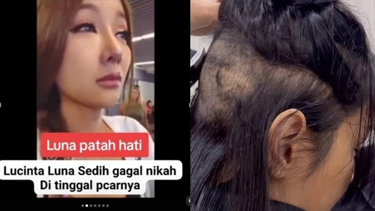 4 Fakta Lucinta Luna Batal Nikah dengan Alan, Curhat Kena Mental Illness dan Botaki Kepala