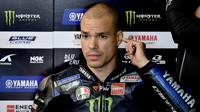 Franco Morbidelli bicara soal ancaman dari Toprak Razgatlioglu yang bisa mendepak posisinya di Monster Energy Yamaha yang tampil di MotoGP (AFP)