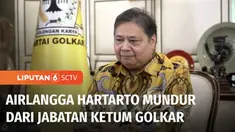 Tiga bulan menjelang pilkada serentak, Airlangga Hartarto mengundurkan diri sebagai Ketua Umum Partai Golkar, salah satu alasan Airlangga mundur adalah untuk menjamin keutuhan partai dan mengawal transisi pemerintahan dari Presiden Joko Widodo ke Pre...