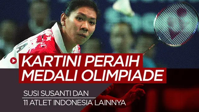 Berita motion grafis 10 Kartini Indonesia yang berprestasi di ajang Olimpiade.