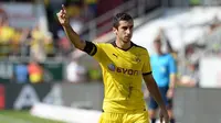 Gelandang Borussia Dortmund asal Armenia, Henrikh Mkhitaryan. (AFP/Christof Stache)