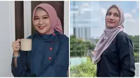 Potret Terbaru Mantan Istri Musisi Indonesia. (Sumber: Instagram/okieagustina_/khaiscarves)