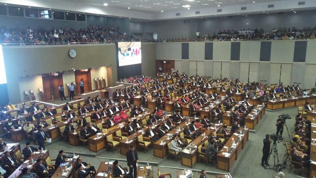 Rapat Paripurna Pelantikan Pimpinan DPR