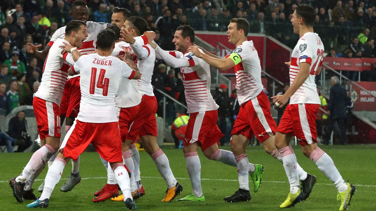 Swiss Curi Kemenangan di Kandang Irlandia Utara