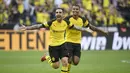Bomber timnas Spanyol tersebut memutuskan untuk hijrah ke Dortmund yang tenagh kesulitas mencari striker haus gol. Alcacer tampil impresif usai mampu mencetak 10 gol selama ia berseragam Dortmund. (AFP/Ina Fassbender)