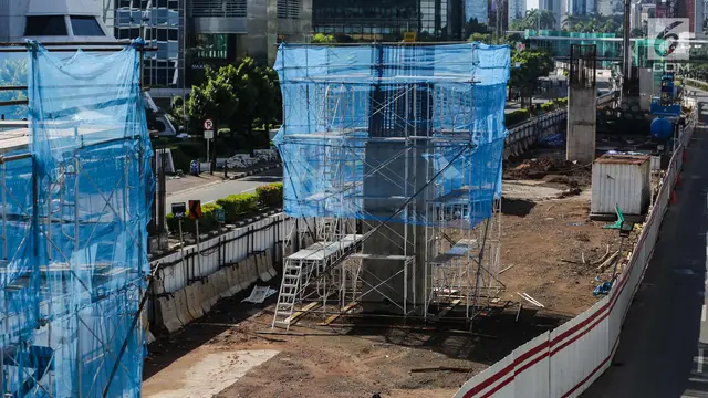 Libur Tahun Baru, Proyek LRT Libur Pengerjaan