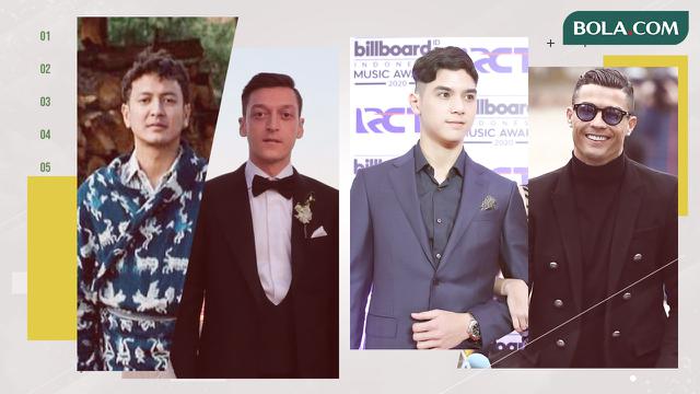 Dimas Anggara-Mesut Ozil dan Cristiano Ronaldo-Al Ghazali