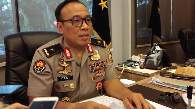 Karo Penmas Divisi Humas Polri, Brigjen Pol Dedi Prasetyo, di Mabes Polri, Selasa (27/8/2019).