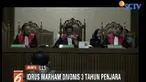 Terbukti menerima suap dalam proyek pembangunan PLTU Riau I, mantan Menteri Sosial Idrus Marham divonis 3 tahun penjara.