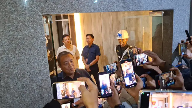 Arinal Djunaidi setelah menjalani pemeriksaan di Kejati Lampung