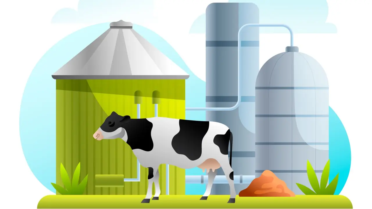 Ilustrasi biogas