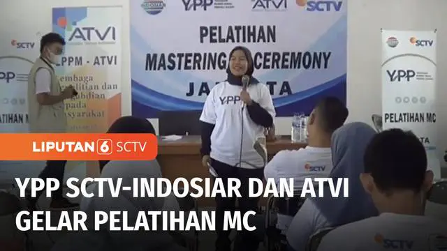 YPP SCTV-Indosiar bekerja sama dengan ATVI mengadakan pelatihan MC di Rusun Tower Pulo Gebang Jakarta Timur. Kegiatan pelatihan tersebut disambut antusias penghuni rusun.