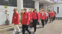 Partai Demokrasi Rakyat Indonesia (PDRI) datangi Komisi Pemilihan Umum (KPU). Foto: (Winda Nelfira/Liputan6.com).