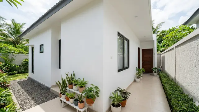 Inspirasi Rumah Kecil dengan Lorong Angin. Gemini