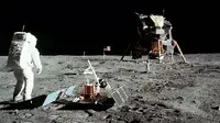 Misi Apollo 11 di permukaa Bulan (NASA)