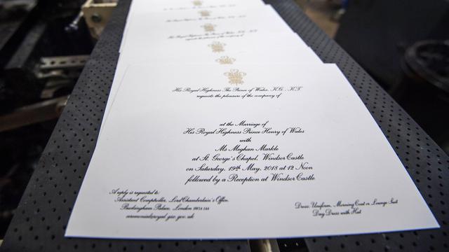 Undangan Nikah Pangeran Harry dan Meghan Markle