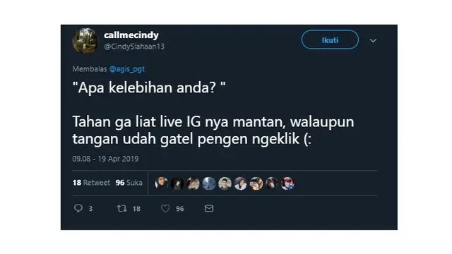Jawaban Netizen Saat Ditanya ‘Apa Kelebihan Anda’