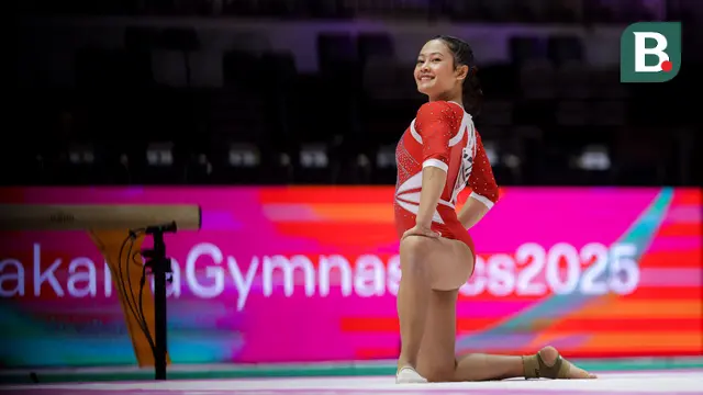 Salsabila Pamungkas - Kejuaraan Dunia Gymnastic 2025