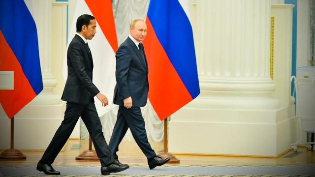 Presiden Jokowi Bertemu Vladimir Putin