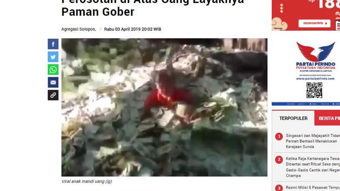 Cek Fakta Liputan6.com menelusuri kalim video uang kertas Venezuela tidak bernilai karena pandemi