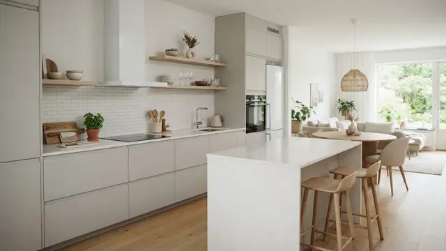 Dapur Terbuka Bergaya Minimalis