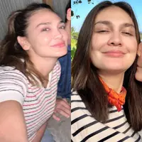 Lihat di sini beberapa potret bare face Luna Maya.