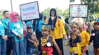 Festival dolanan anak di Wonosobo menyambut hari anak nasional (HAN) 2022. (Foto: Liputan6.com/Pemkab Wonosobo)