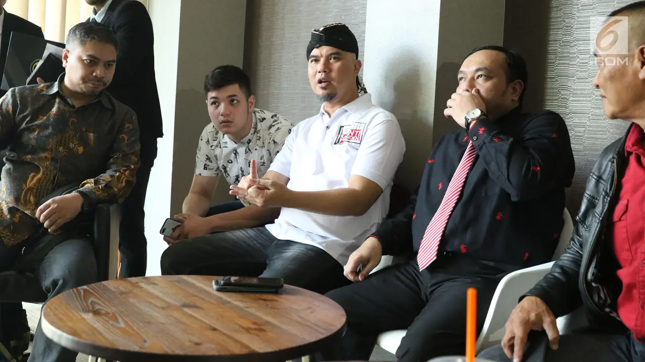 Ahmad Dhani Lapor ke Bareskrim Mabes Polri