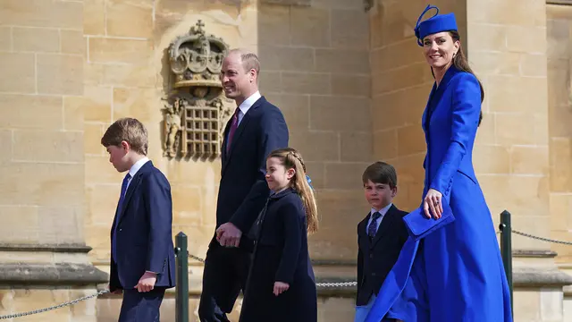 Keluarga Pangeran William dan Kate Middleton Kembali Absen di Kebaktian Paskah Keluarga Kerajaan Inggris, Apa Penyebabnya?